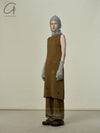 SWAYING 25 Early Spring V-neck snowflake jacquard pullover / straight pants SW-SW25PS3B11-LV Green pants SW25PS1T13 SW25PS3B11